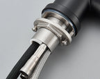 FlexiJet Black extendable kitchen faucet