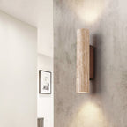 Wall Lamp with Handmade Finish in the Spirit of Wabi-Sabi