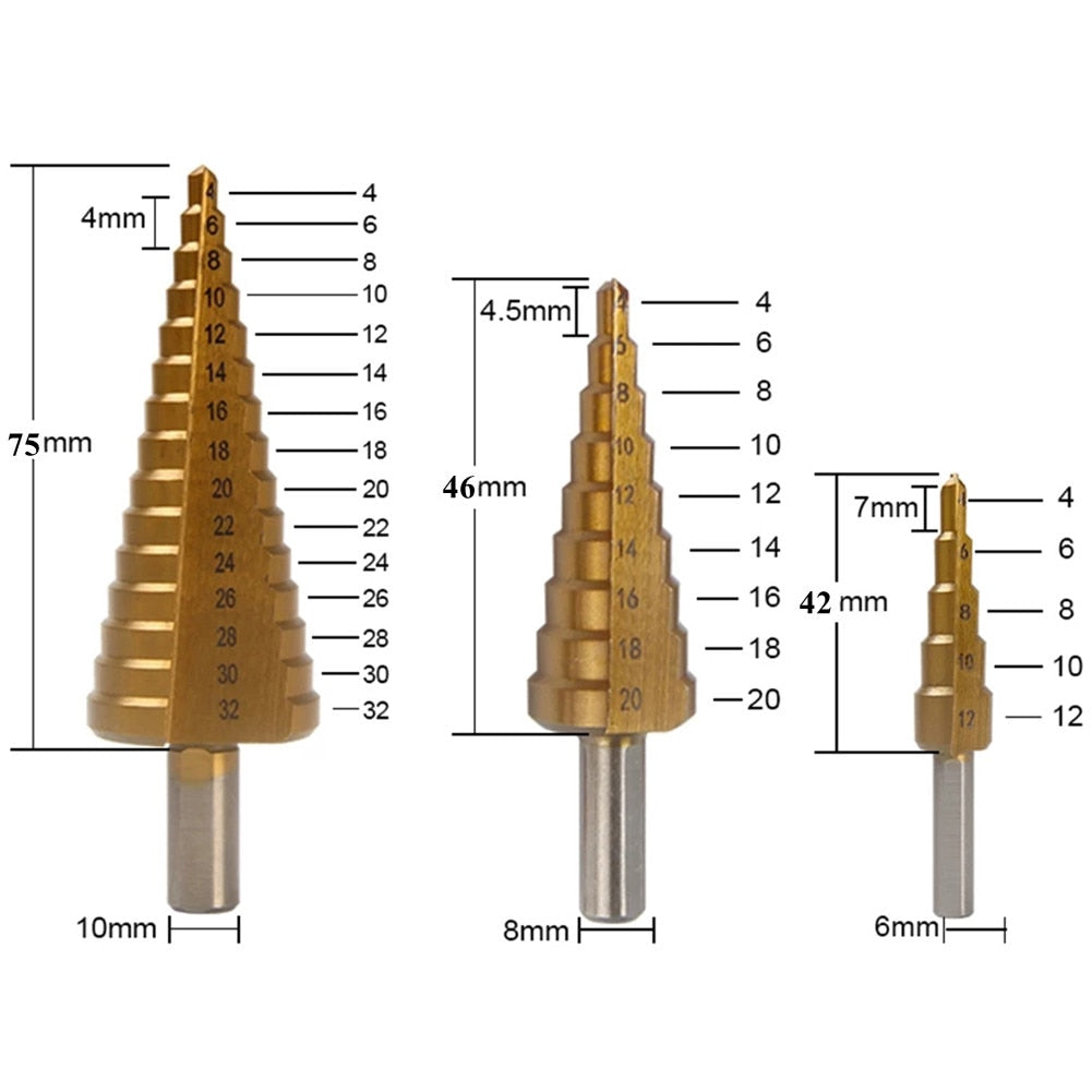 TitaniumPro Drill Set – Precision drill for Metal and Wood