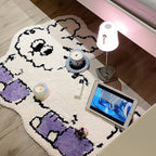 Angry Rabbit Rug
