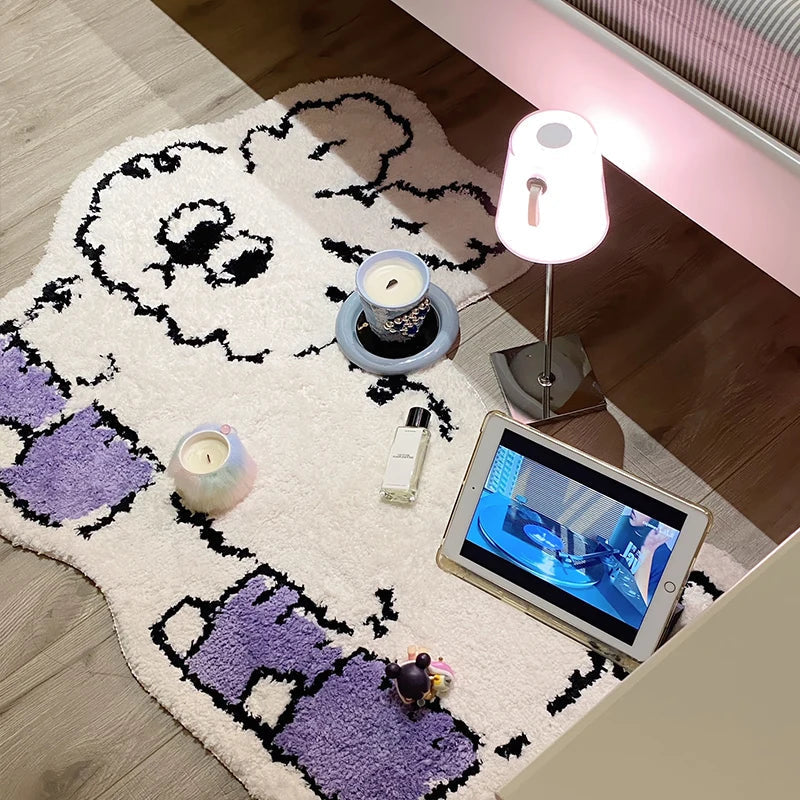 Angry Rabbit Rug