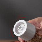 Designer Pepper Mill with Transparent Body