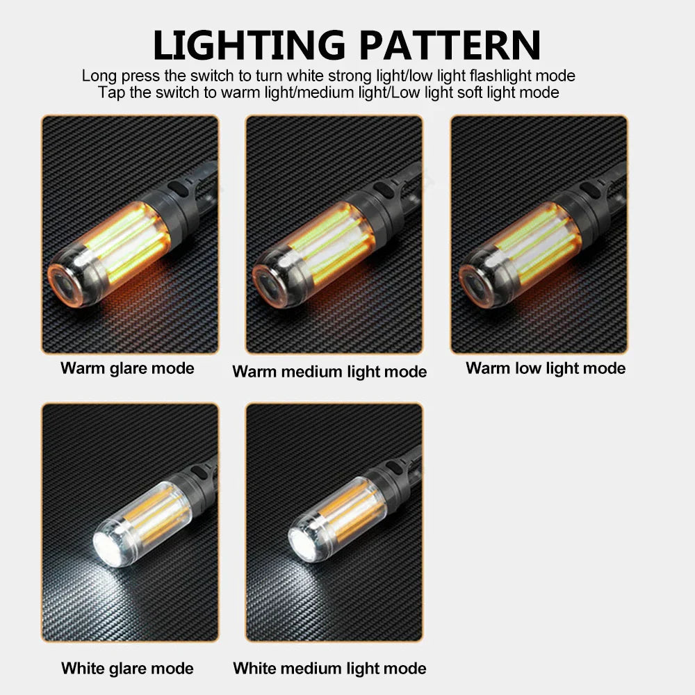 Lumenity Camping Lamp | 360° Light & Power Bank | Solar & USB-C | Compact & Rechargeable