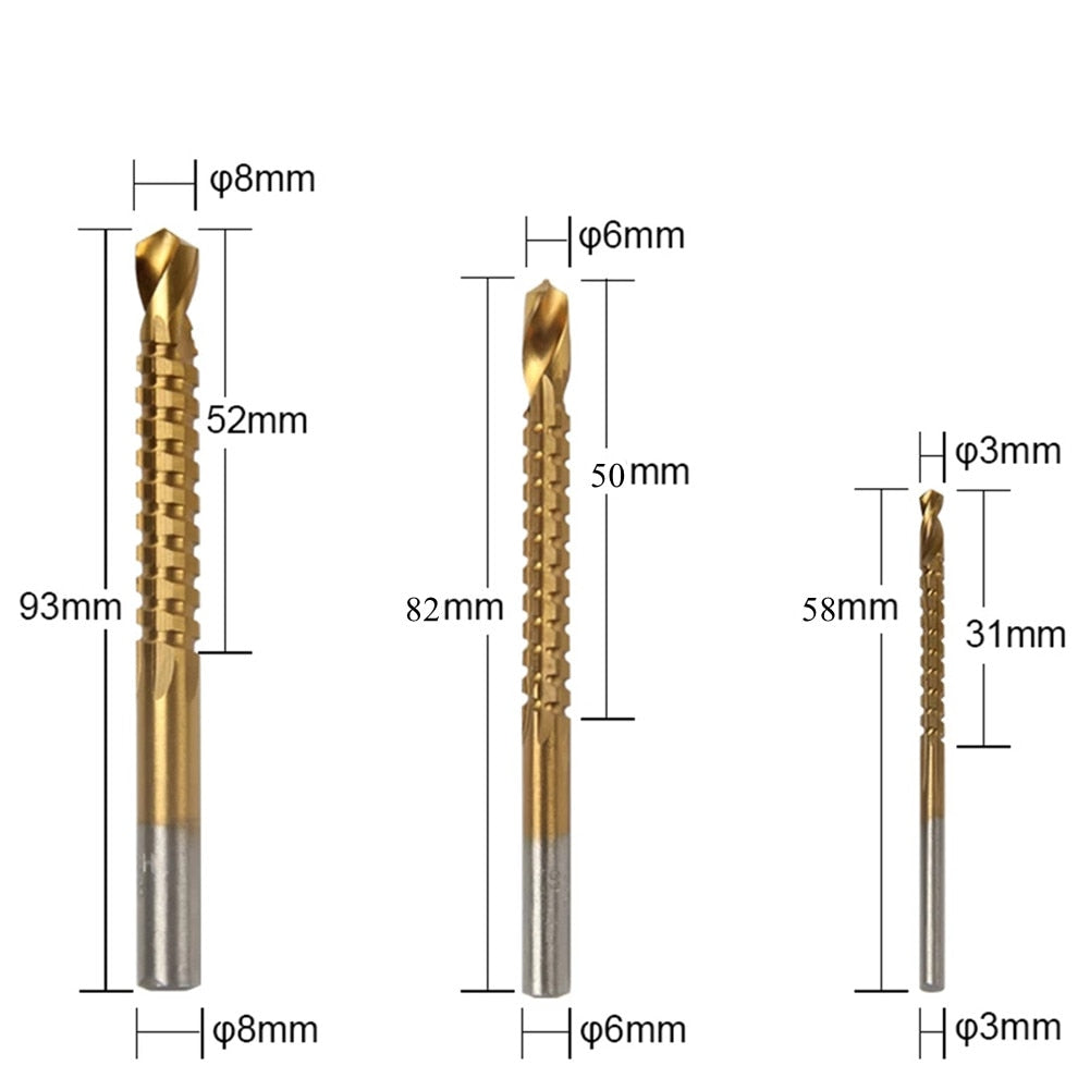 TitaniumPro Drill Set – Precision drill for Metal and Wood