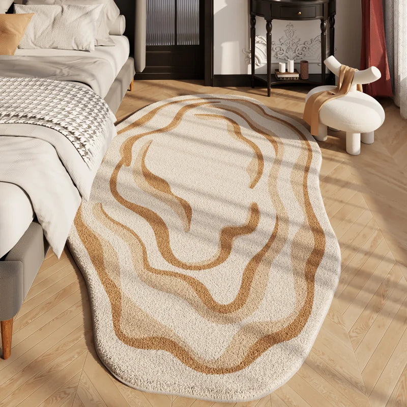 Nordic Style Decorative Area Rug for Bedroom and Living Room