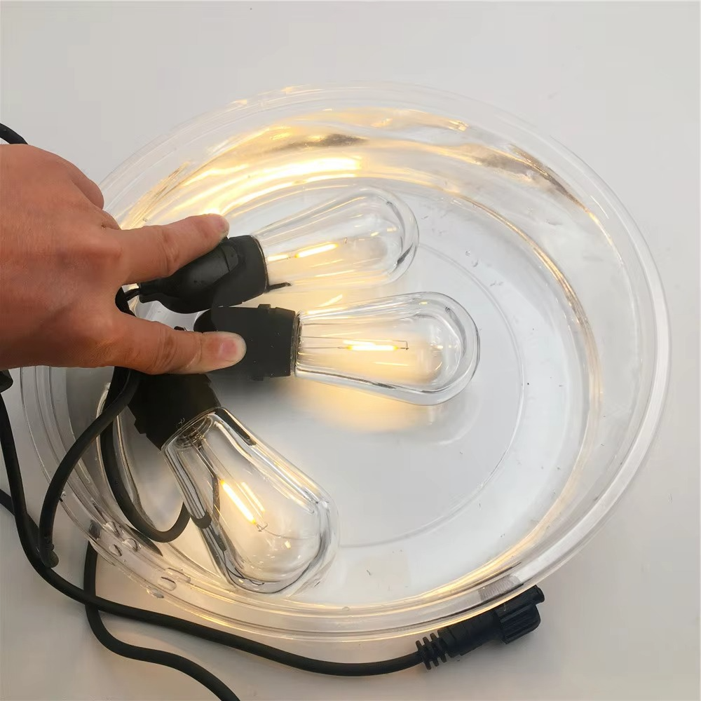Waterproof LED Edison Outdoor String Lights for Gardens, Patios & Parties