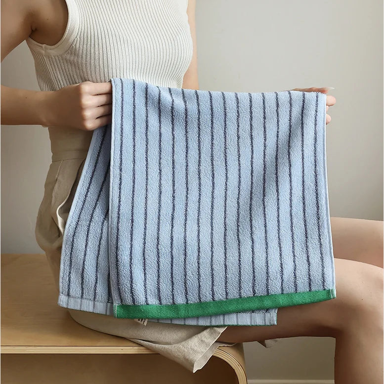 Stripe Pattern Cotton Towel
