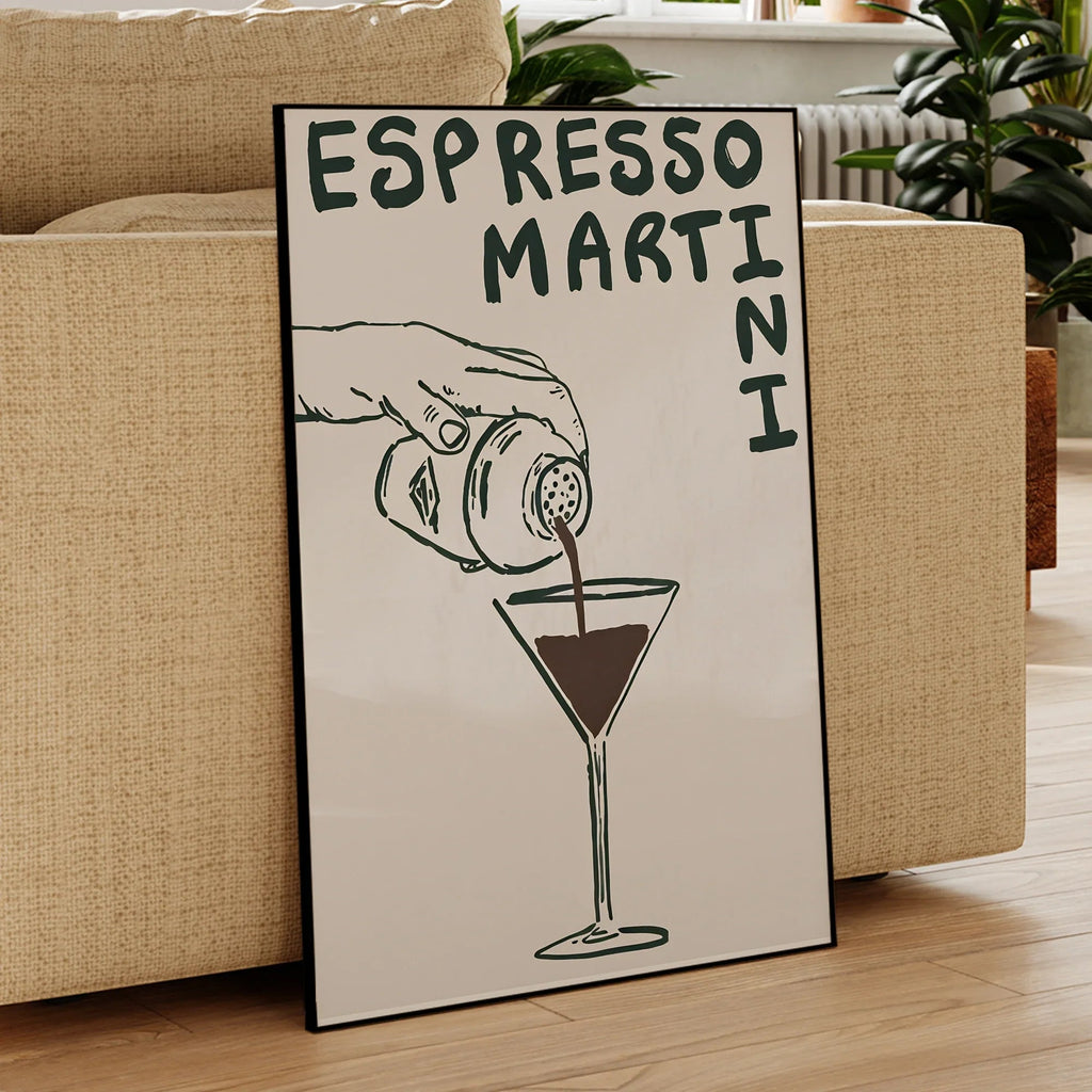 Espresso Martini Wall Art