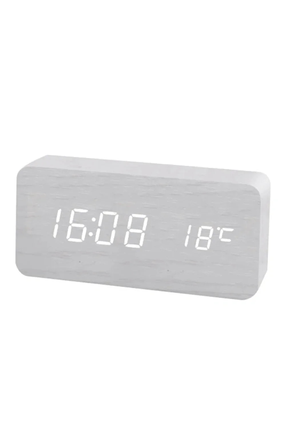 Wood LED Digital Clock