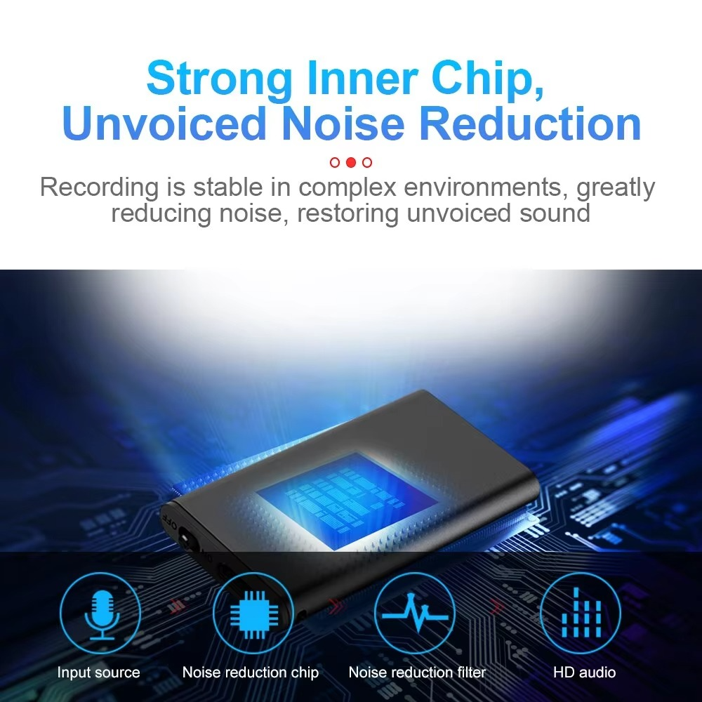 Compact HD Voice Recorder & MP3 Player