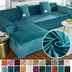 PlushFit - High-Quality Sofa Covers Made of Stretch Velvet