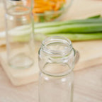 Classic set of bottles and shakers for spices with convenient stands