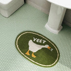 Cute Animal Handmade Bath Mat