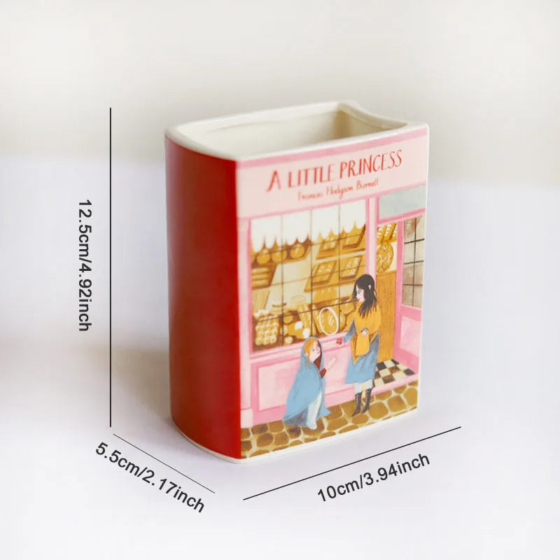 A Little Princess Book Vase
