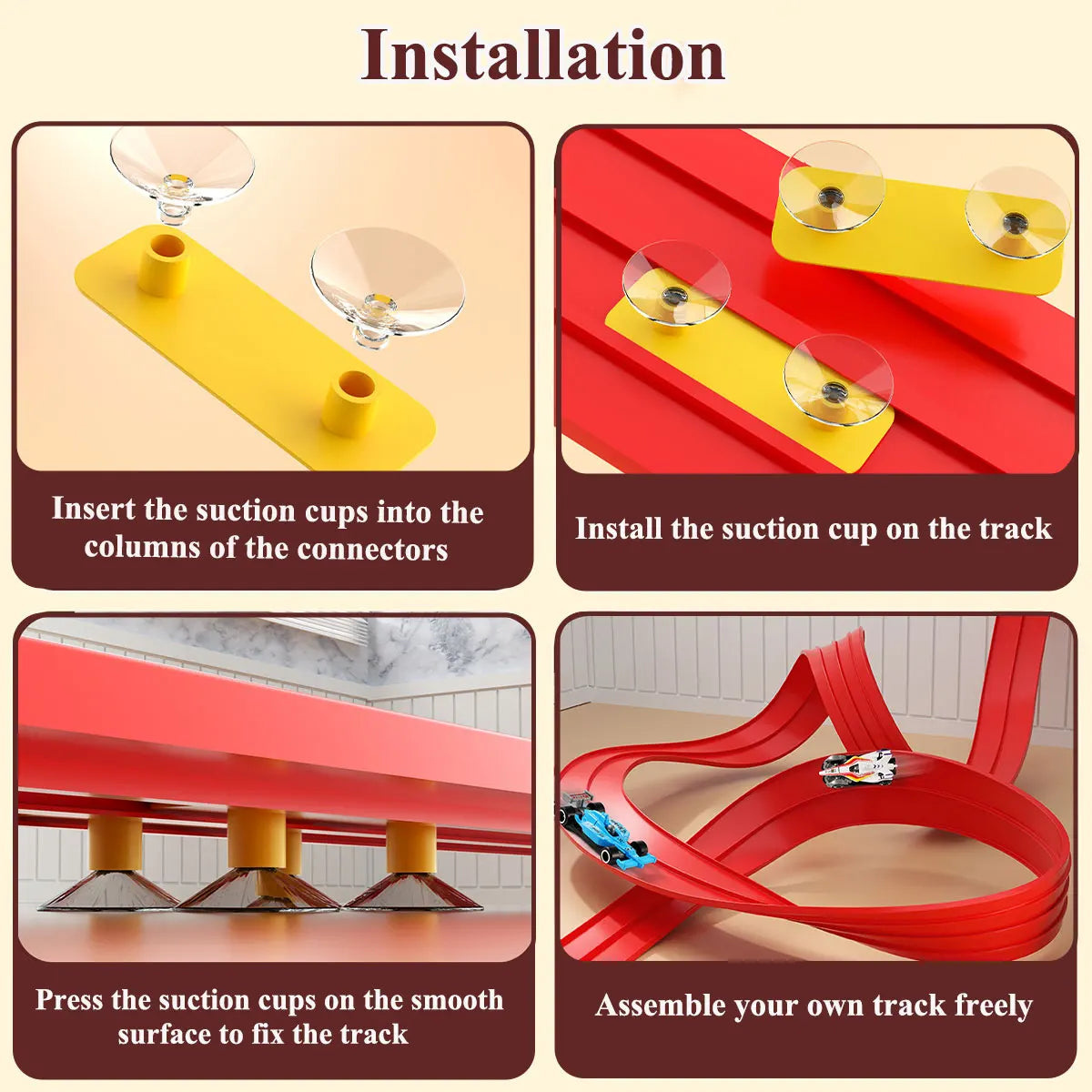 Flexible Racing Car Track Set