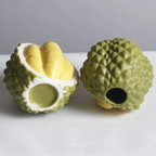 Durian-Shaped Ceramic Vase