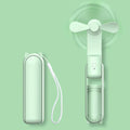 Mini Hand Fan Breezella | USB Rechargeable | 3 Speeds | Foldable & Power Bank Function | 2000 mAh Battery