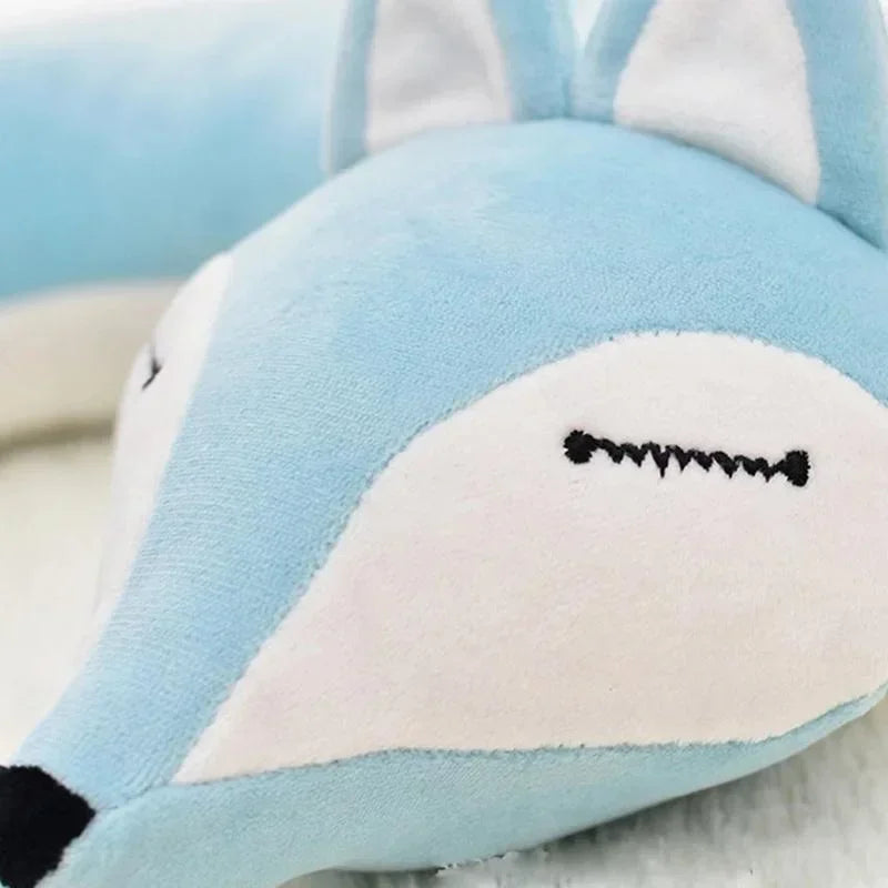FoxyRest Neck Pillow | Cuddly Travel Companion | Cute Fox Design