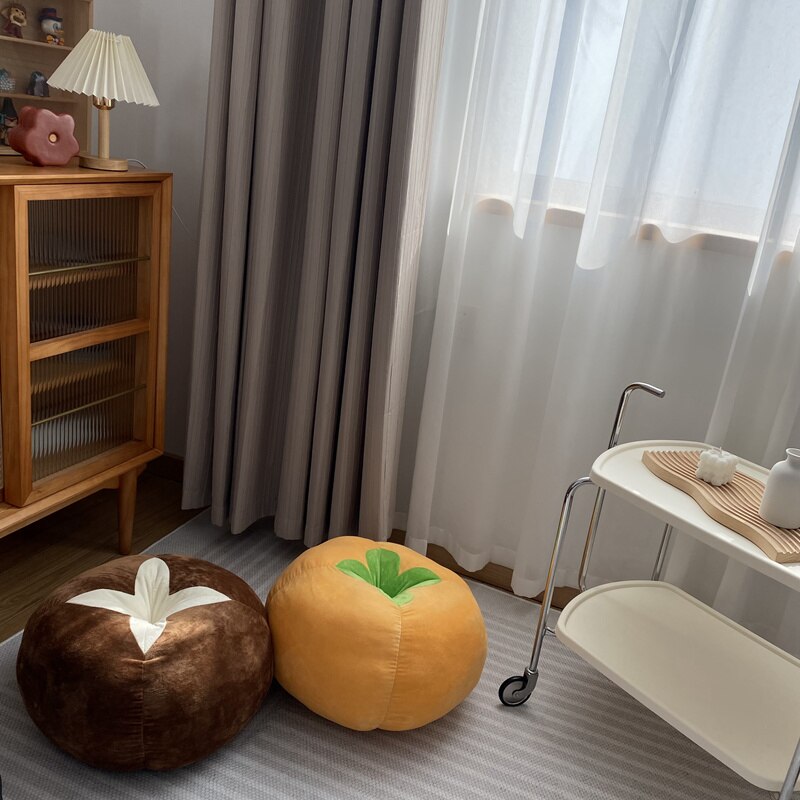 Fluffy Vegetable Cushions