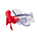 Wind-Powered LED Mini Airplane Car Decor