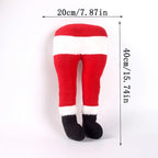 Christmas Decoration | JollyLegs Festive Hanging Ornament | Durable Fabric | Easy Setup