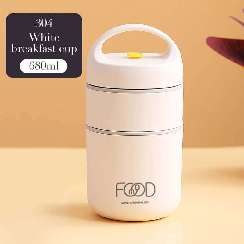 LunchBuddy Premium Lunch Box | Leak-Proof & Sustainable | Bento Box with Compartments | Ideal for Work & School
