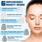 Electric Bubble Blackhead Remover with USB Rechargeable Suction and Water Cycle Technology