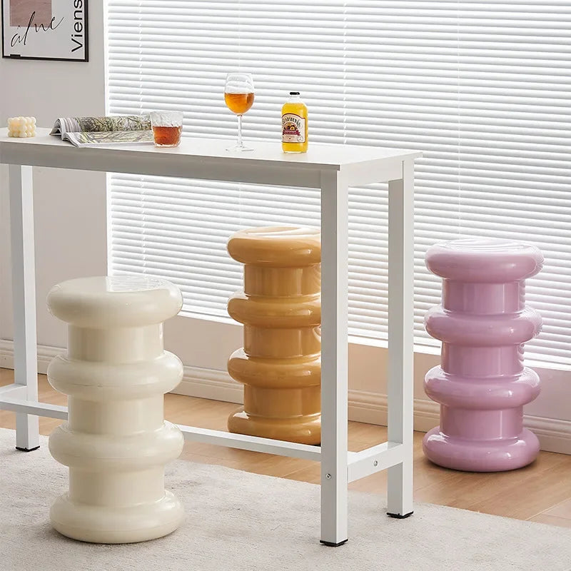 Nordic Side Table as Hall Bench, Footrest or Nightstand