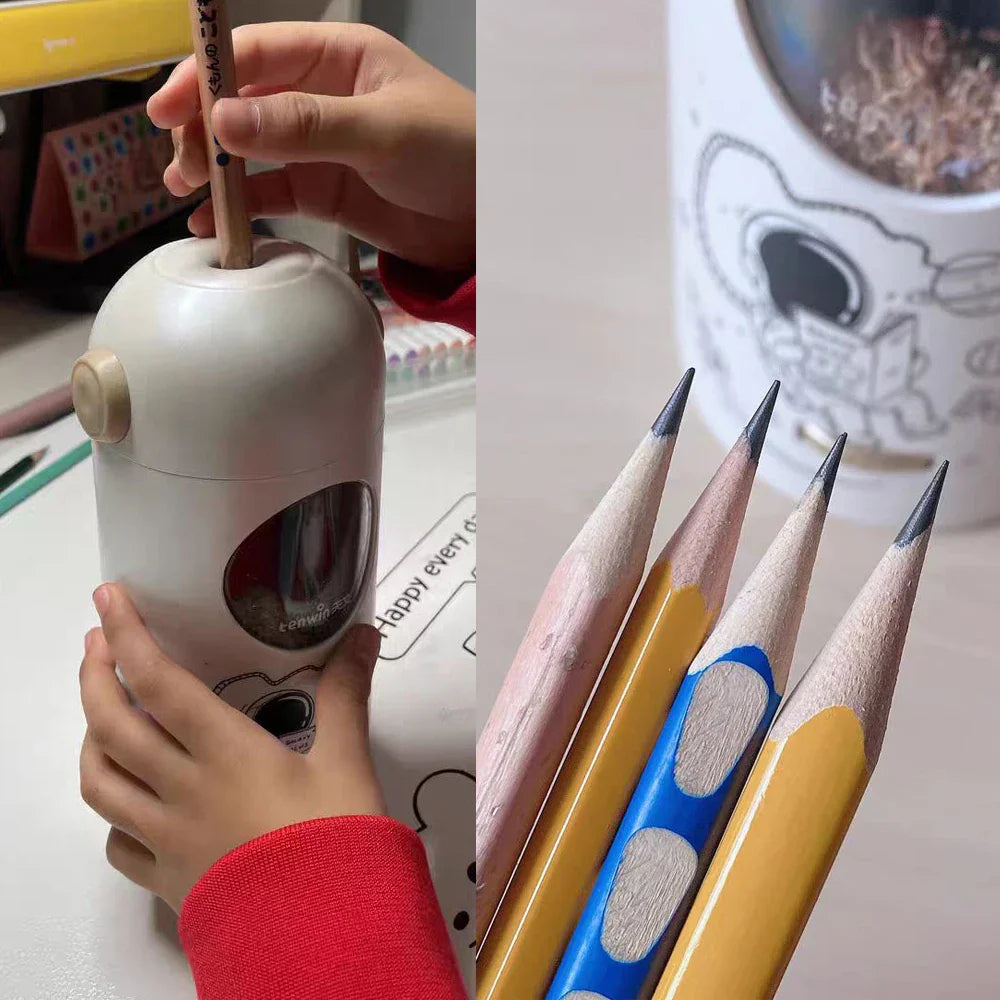 Astronaut Automatic Pencil Sharpener