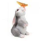 Butterfly and Flower Bunny Garden Light