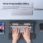 Ergonomic Wrist Pad Office Friendly Desk Organizer
