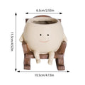 Swing chair succulent pot