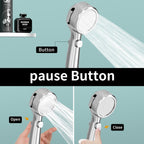 Shower head with temperature display on sale