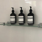 AmberLux 3-piece refillable dispenser set