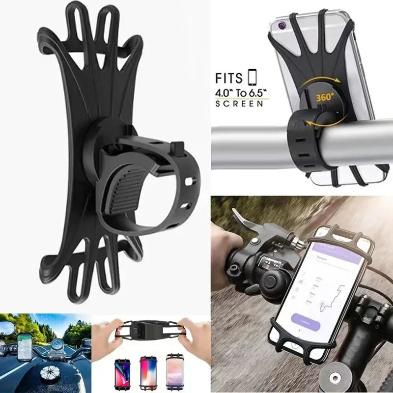 Movento BikeMount | 360° Phone holder | Silicone | For bicycle & motorcycle