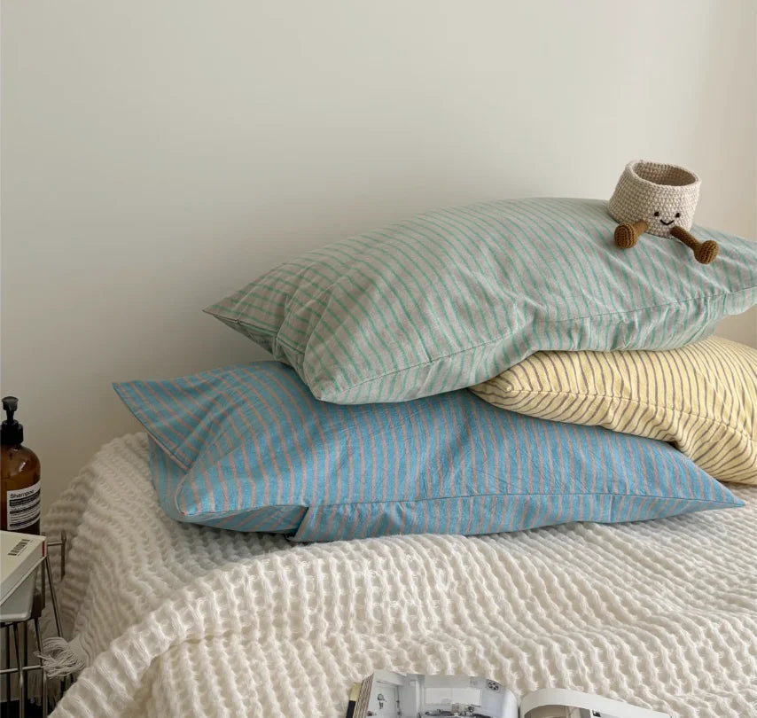Modern Simple Striped Pillowcase