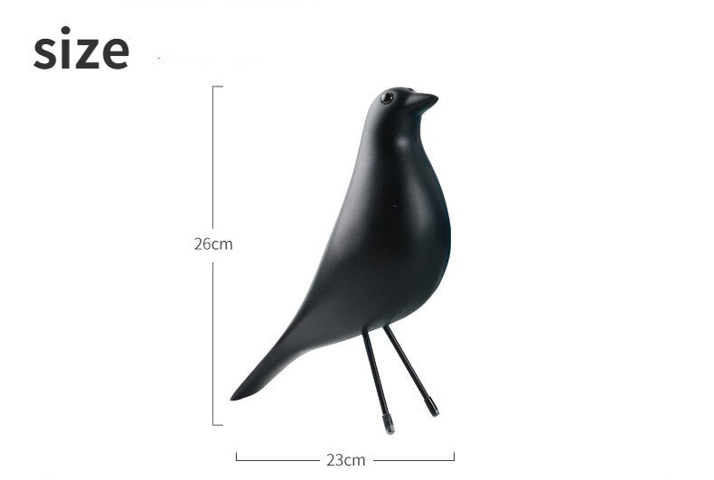 Bird ornament in Nordic style