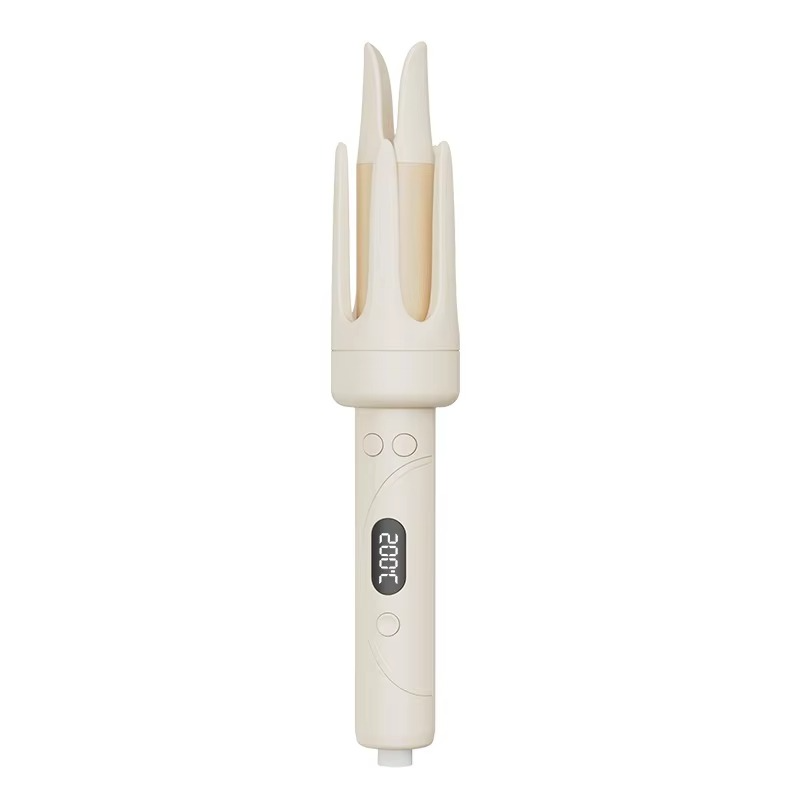 2 in 1 Rotating Ceramic Curling Wand, 1.26 in Automatic Hair Curler