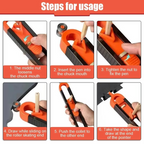 Adjustable Precision Contour Gauge with Lock for Expert Woodworking