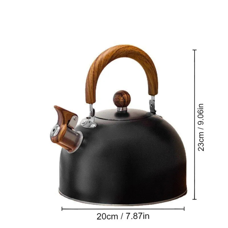 1 piece 2.5/3 l liter kettle made of stainless steel, thickened kettle, gas induction stove, universal kettle, kettle