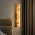 Modern Marble Lamp with Subtle Ambient Light
