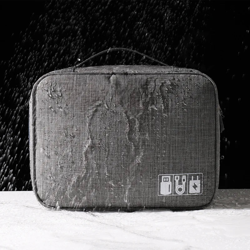 Travio Toiletry Bag | Water Repellent & Compact | 6 Colors | 24×18×9 cm