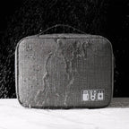 Baguvo Cosmetic Bag | Water Repellent & Compact | 100% Oxford Polyester | 24×18×9 cm