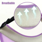 Breathable Summer Sun Visor Cooling Fan Hat