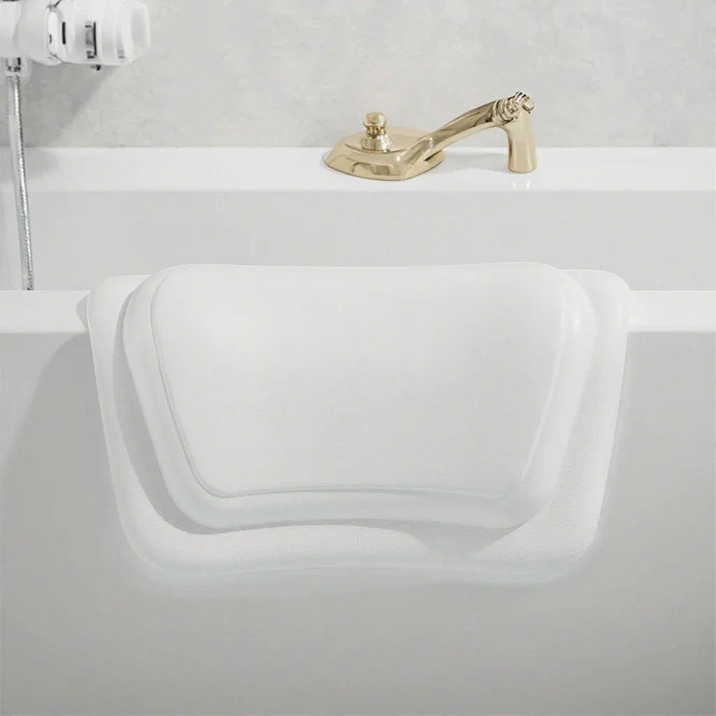 HydroLuxe Non-Slip Bath Cushion with Silicone Foam & PU Cover