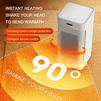 Wearable Ceramic Electric Heater with PTC and Night Light