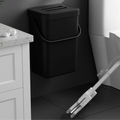 Binova Mini Trash Can | With Lid | Hanging & Wall Mounted | Compact & Odor Blocking | For Kitchen, Bathroom & Office