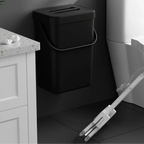 Binova Mini Trash Can | With Lid | Hanging & Wall Mounted | Compact & Odor Blocking | For Kitchen, Bathroom & Office