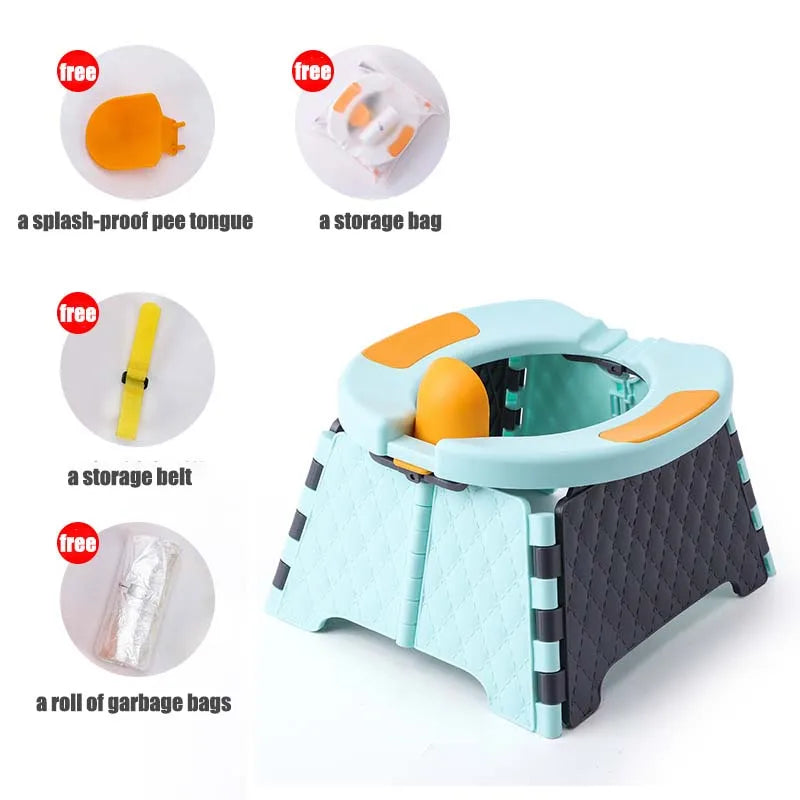 Foldable Kids Easy Potty Training Seat