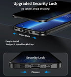 Invisible Shield Full Cover Anti-Peep Privacy Magnetic Phone Case